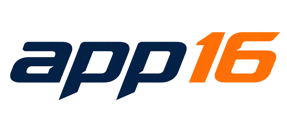 app 16 homepage logo